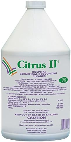 Citrus II 1 Gal. Fresh Scent Hospital Strength Germicidal Deodorizing Cleaner