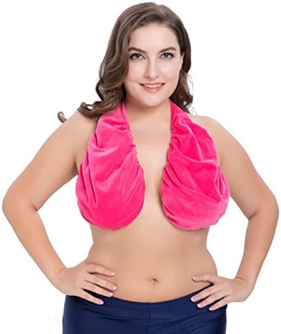 A Risonho Women Sexy Towel Bra Sweat Towel Underwear Sport Yoga Towel Boob Pregnant Mother