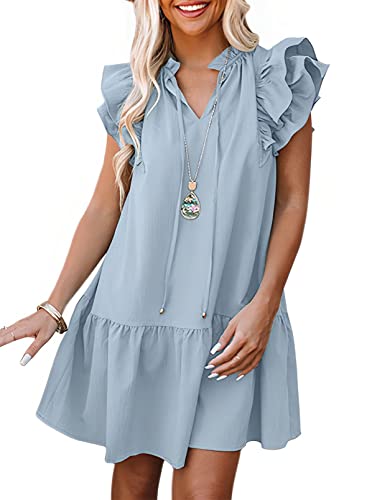 Dokotoo Womens Fashion Sleeveless Tank Dress Sexy