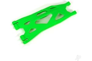 Traxxas 7894G Bras de suspension verts, inférieur (gauche) (2) : kit X-Maxx WideMaxx