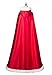 BEAUTELICATE Wedding Cape Hooded Cloak for Bride Winter Reversible with Fur Trim Free Hand Muff