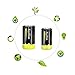 RayHom C Rechargeable Battery 5000mAh Ni-MH High Capacity Battery (8 Pack)