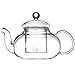 Tortoise I.T. 1000ml Clear Glass Teapot with Glass Infuser and Glass Lid for Tea Leaf Loose Tea 33.8oz