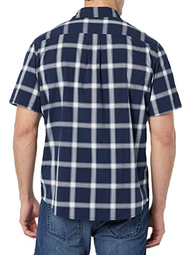 Amazon Essentials Men's Short-Sleeve Stretch Poplin