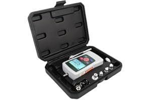 Focket Digital Force Gauges, Portable Push Pull Meter with Backlit Screen for Tension Compression Testing