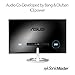 ASUS MX259H 25-Inch, Full HD 1920x1080 IPS, Audio by Bang & Olufsen ICEpower HDMI VGA Frameless Monitor 