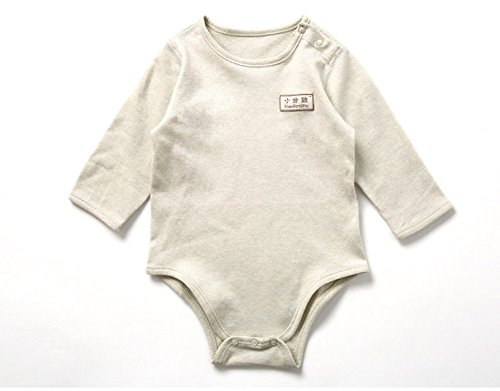 Monvecle 2 Pack Unisex-Baby Newborn to Toddler Long Sleeved Bodysuit Jumpsuit Romper 18M