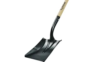 Truper 31174 Tru Built Square Point Shovel, Long Handle, 45-Inch