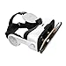 FANNEGO VR Headset, VR Goggles with Stereo Headphone Compatible with IOS & Android 3.5