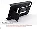 iPhone 4 Case, iPhone 4S Holster Case, NageBee Ultra Slim [Swivel Belt Clip] Kickstand Armor Shockproof Protective Defender Cover Shell Combo - Black
