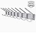 WEBI Heavy Duty SUS 304 Coat Bath Towel Hook Hanger Rail Bar with 8 Hooks, Brushed Finish, for Bedroom, Bathroom, Foyers, Hallways, Entryway, for Great Home, Office Storage & Organization, C-CBG08
