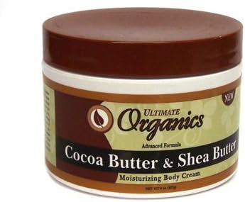 Ultimate Organic Cocoa Butter & Shea 8 oz. (Pack of 2)