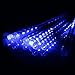 OFTEN 8 x 30cm Meteor Shower Rain LED Tube String Christmas Xmas Light (Blue)