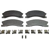 Wagner ThermoQuiet MX945 Semi-Metallic Disc Pad Set