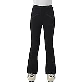 HIGH EXPERIENCE Womens Ski Pants Slim Fit Snow Fleece Lined Snowboard Soft Shell Fitted Insulated Waterproof Windproof Warm