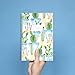 2020 Calendar Year Day Planner (January 2020 - December 2020) by bloom daily planners - 6” x 8.25” - Weekly/Monthly Agenda Organizer Book with Tabs & Flexible Soft Cover - White Cacti