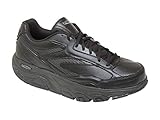 Exersteps Men's Whirlwind Black Sneakers,Black,8.5 M US