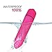 Vibrator, Oomph! Mini Bullet Shape Waterproof 16 Speed Vibration G-spot Massager/Vibes Sex Toy for Women (Pink)