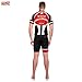 Arltb Cycling Jersey and Bib Shorts Set Black