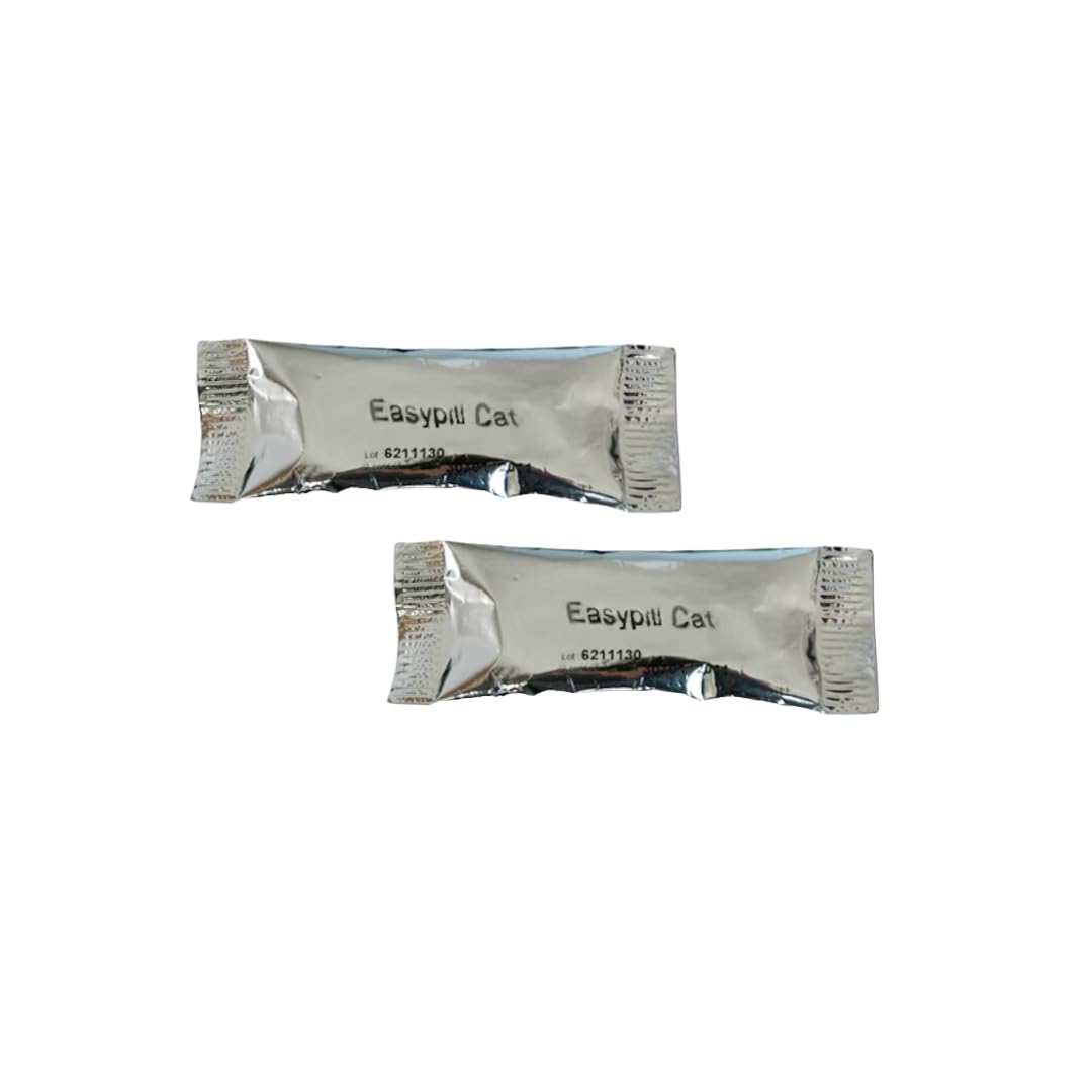 PURPLEFISH EasyPill Putty for Cats, Tasty Treat to Disguise Medication, 2 x 10g Packs