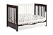 Babyletto Mercer 3-in-1 Convertible Crib with Toddler Bed Conversion Kit, Espresso / White