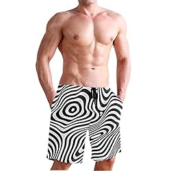 Aluy's boutique Men's Summer Cool Swim Trunks Quick