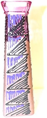 Purple and Black Vase