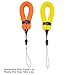 2 Pack Waterproof Camera Float Strap for Fujifilm XP130 XP120 XP90 XP80/GoPro Hero6 Hero5 Hero4 Hero3+/Panasonic TS30/Olympus TG5 TG4 TG3 TG2 TG870/Nikon W300 W100 AW120 AW110 AW100/Canon D30 D20 D10