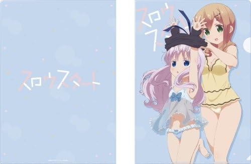 Amazon スロウスタート クリアファイル 十倉栄依子 千石冠 アニメ 萌えグッズ 通販