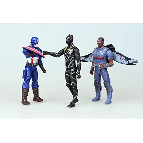 Boenxin Marvel Superhero Adventures Ultimate Super Hero Set, 10 Collectible 6.7-Inch Action Figures, Toys for Kids Ages 3 and Up - Thumbnail 4
