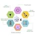 Silicone Night Light, Umiwe Cartoon Children Night Light Rechargeable Night Lamp with Remote Control for Baby Kids Bedroom Nursery Birthday Gift (Waterdrop A)