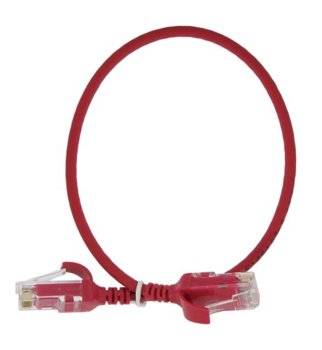 Leviton 6HHOM-1R Ultra High Flex Home 6 Patch Cable, 1-Foot, Red
