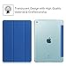 Fintie Case for iPad Mini 3/2 / 1 - Lightweight Smart Slim Shell Translucent Frosted Back Cover Protector Supports Auto Wake/Sleep for iPad Mini 1 / Mini 2 / Mini 3, Royal Blue