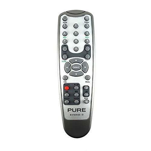 Genuine Pure Remote Control for Evoke3 DAB Radio Amazon.co.uk