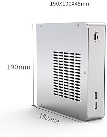 ROSELI U3 Itx Carcasa de Aluminio Pc Chasis Htpc Funda Oficina Funda de Aleación de Aluminio de Juegos de Hogar para Computadoras