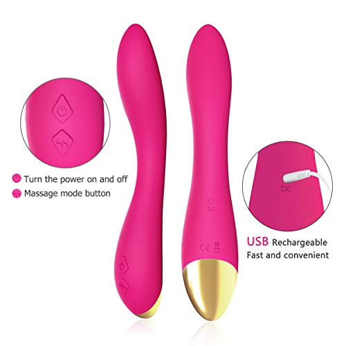 Wireless Waterproof Handheld Wand Massager Wireless Handheld Wand Massager, Relieve Physical Fatigue, Rechargeable Personal Massager004
