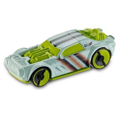 Hot Wheels Speed Chargers Car- White eNIGHTSHIFTER
