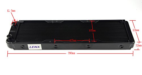 Bxqinlenx 18 pipe aluminum heat exchanger radiator for …