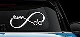 Always Harry Potter Infinity Decal Vinyl Sticker|Cars Trucks Vans Walls Laptop| WHITE |7.5 x 3 in|CCI610