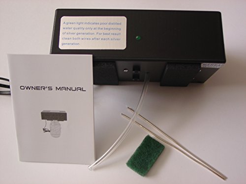 Nano Particle Colloidal Silver Generator 105-127V (Black)