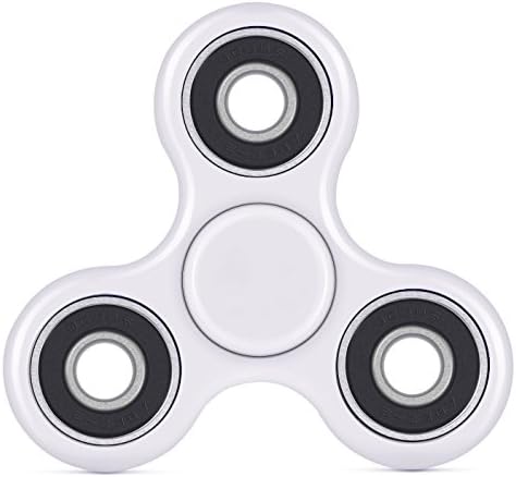 Holder Designs Fidget Hand Spinner- 360 Degree Rotation Fidget Tri Spinner Hand Toy Kit for Relieving ADHD, Anxiety, Boredom Spins