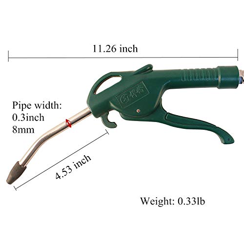 ZHONG AN Air Blow Gun Powerful Airflow 8mm Pipe Air Nozzle Blow Gun