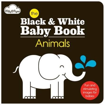 Milly & Flynn The Black & White Baby Book - Animals