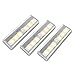 Mini Lights, OxyLED Motion Sensor Light with 6 LED Night Light Bar for Closet Cabinet Wardrobe Ambry Cupboard Drawer Stairs Step, Stick-on Safe Lights Bed Light, 3 Pack, Battery Operated, Warm White