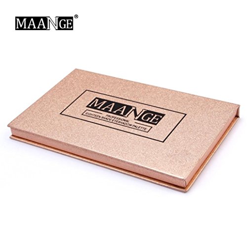 Clearance! Eyeshadow Palette, CieKen Matte Smoky Shimmer Glitter Eye Shadow Primer 18 Colors Makeup Palette Cosmetics (A01)