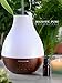 MAJESTIC PURE Essential Oil Diffuser - Advanced Aroma Diffuser with Strong Mist Output - Best Ultrasonic, Wider Area, Cool Mist Humidifier, Longer Run Times, BPA Safe and Automatic Safety Features