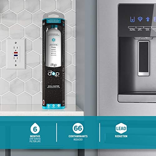 4 Whirlpool+EDR3RXD1+Everydrop+Refrigerator+Filter