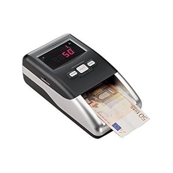 Euroline - Detector de billetes falsos (certificado por Banco Central Europeo): Amazon.es: Oficina y papelería