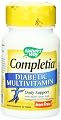 Nature's Way Completia Diabetic Multivitamins (Iron-free) Tablets, 30-Count