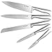 X-Chef Stainless Steel 5 Knives Set, Premium Class Sharp Kitchen Knife Set with Acrylic Stand